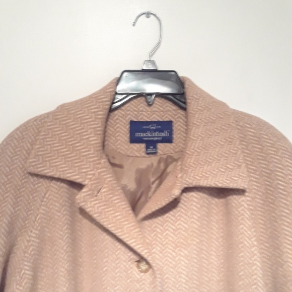 ❌❌SOLD❌❌Mackintosh Long Wool Coat Wm Sz 18 - Picture 3 of 8